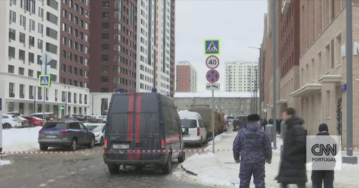 Stan budynku w Moskwie po eksplozji, w której zginął rosyjski generał