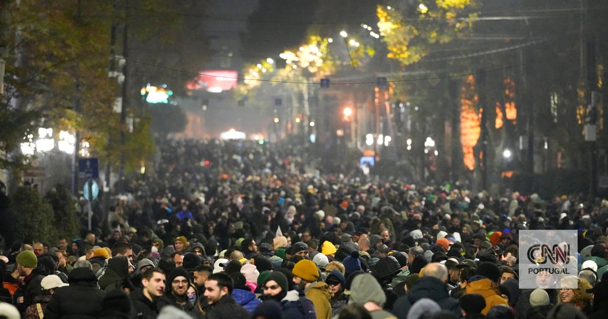 Tysiące proeuropejskich demonstrantów zebrało się w stolicy Gruzji