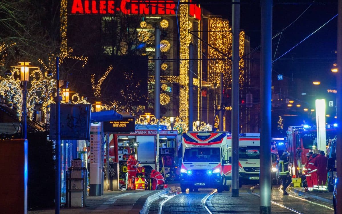 Atak na jarmark bożonarodzeniowy w Niemczech: podejrzany ma objawy zaburzeń psychicznych