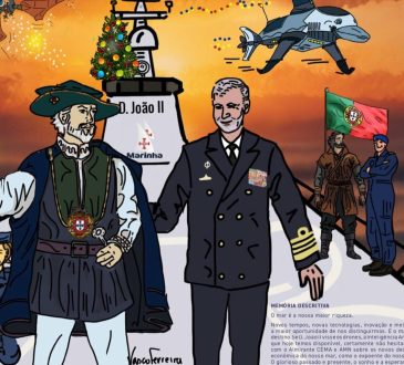 Gouveia e Melo ramię w ramię z… D. João II. Magazyn Navy prowadzi już „kampanię” dla Admirała