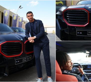 Cristiano Ronaldo i reszta drużyny Al Nassr FC otrzymują wcześniejszy prezent świąteczny od BMW