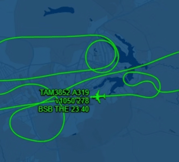 Samolot ogłasza stan nadzwyczajny po starcie w Brasilii i przymusowo ląduje