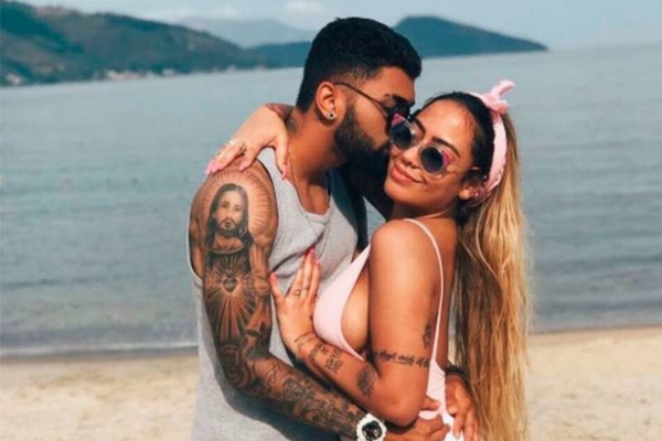 Gabigol i Rafaella Santos zeszły już na ląd w Trancoso, aby cieszyć się sylwestrem w Bahia