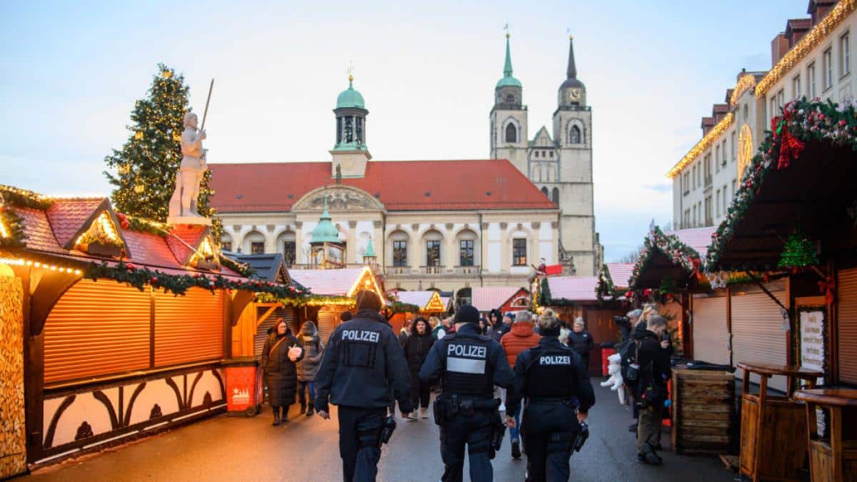 Zatrzymany w Niemczech za grożenie atakiem na jarmark bożonarodzeniowy w filmie TikTok