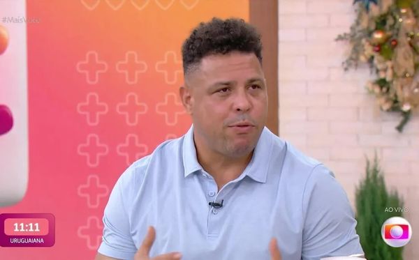 Ronaldo Fenômeno wziął udział w Mais Você