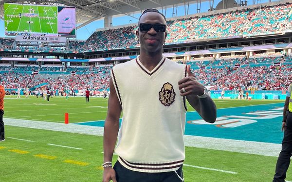 Vini Jr. poszedł na mecz Miami Dolphins