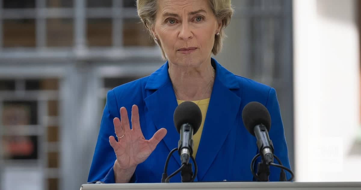 Von der Leyen odwołuje zajęcia na najbliższe dwa tygodnie ze względów zdrowotnych