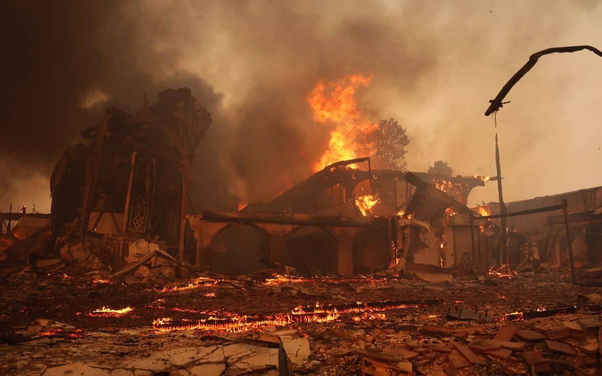 Pożar w Los Angeles może być najbardziej kosztowny w historii