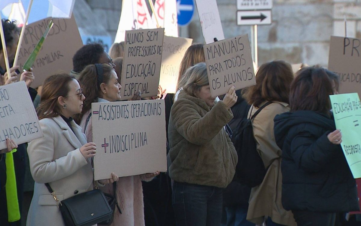 „Dzieci są prawie porzucone”: Pracownicy Casa Pia protestują przeciwko brakowi pracowników