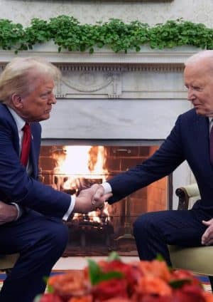 Trump rozdał „decydujące rozdanie”. Biden wydaje się „nie na czasie”. Ale doszło do „bezprecedensowej” współpracy w sprawie zawieszenia broni na Bliskim Wschodzie