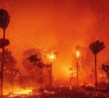 Silny wiatr ponownie nawiedził południową Kalifornię i grozi pogorszeniem pożarów w Los Angeles