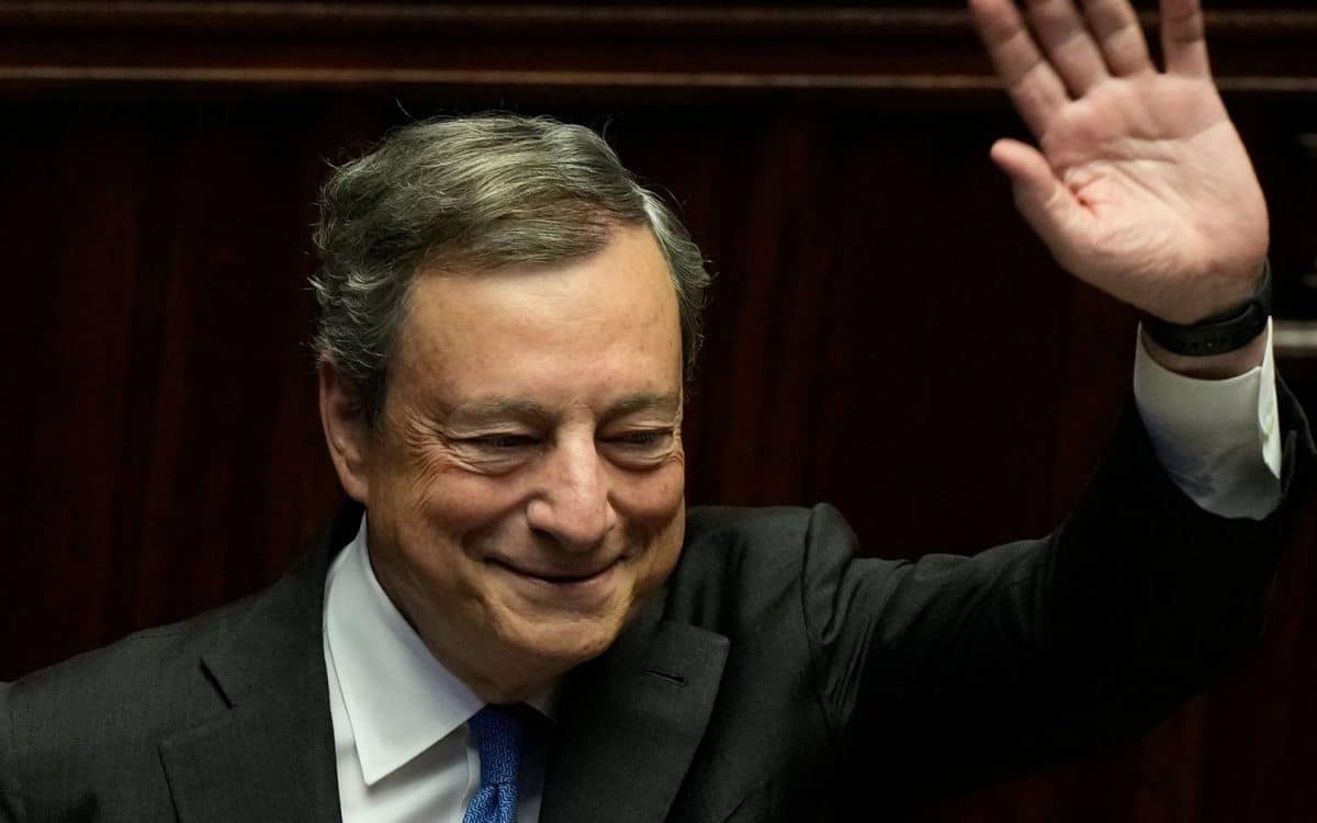 Rada Stanu spotyka się z udziałem Mario Draghi