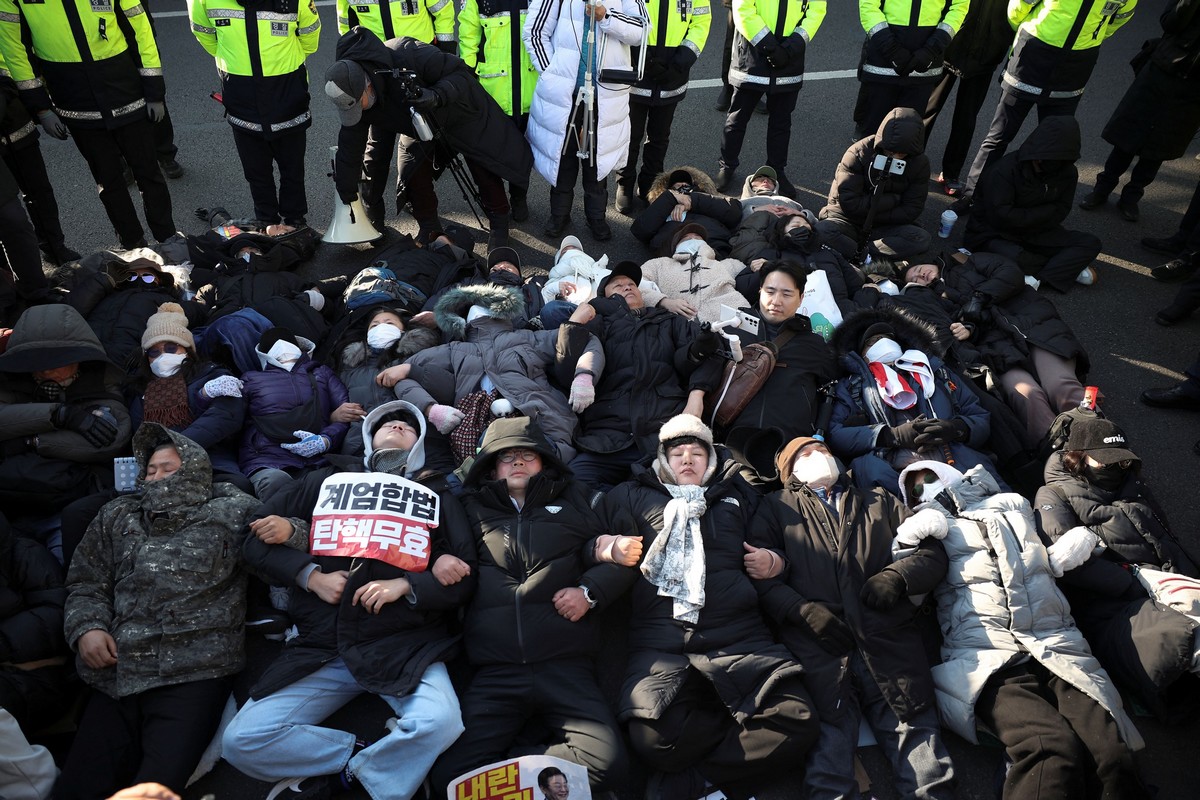 Korea Południowa: Yun upiera się, że będzie walczył do końca – Demonstracje jego zwolenników