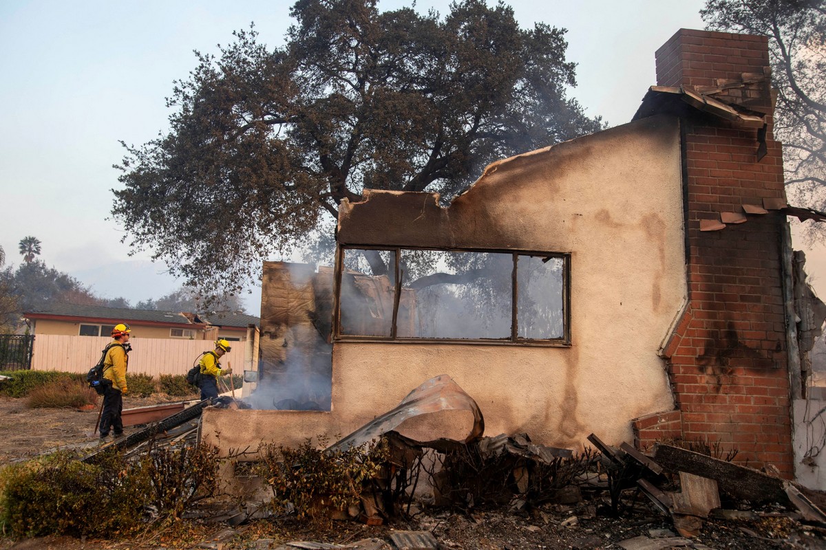 Pożar w Los Angeles: Biblijna katastrofa – Zdesperowani mieszkańcy, strażacy walczą