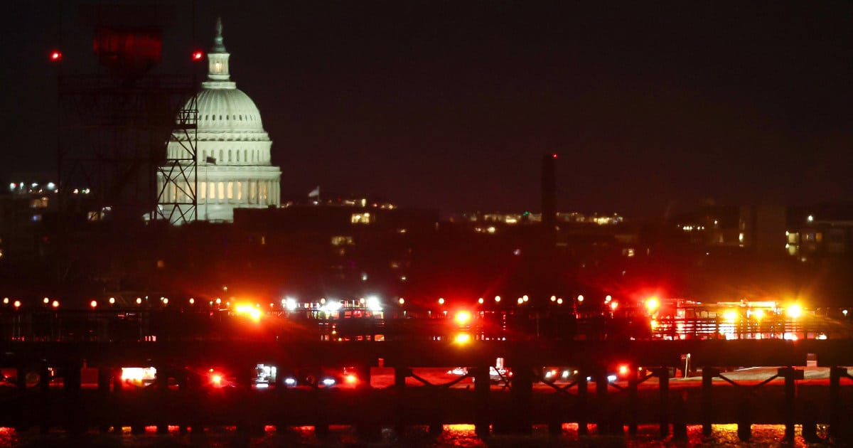 Helikopter armii, Commercial Jet zderzenie nad rzeką Potomac