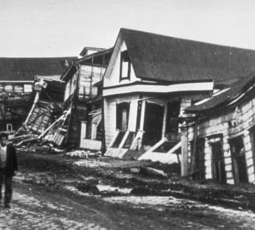 Najsilniejsze trzęsienie ziemi w historii miało miejsce w Chile w 1960 r. Tsunami spowodowało zniszczenia nawet na Hawajach