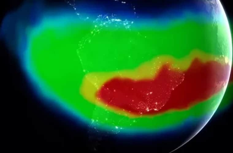 Tajemnicza anomalia w polu magnetycznym Ziemi zwróciła uwagę NASA