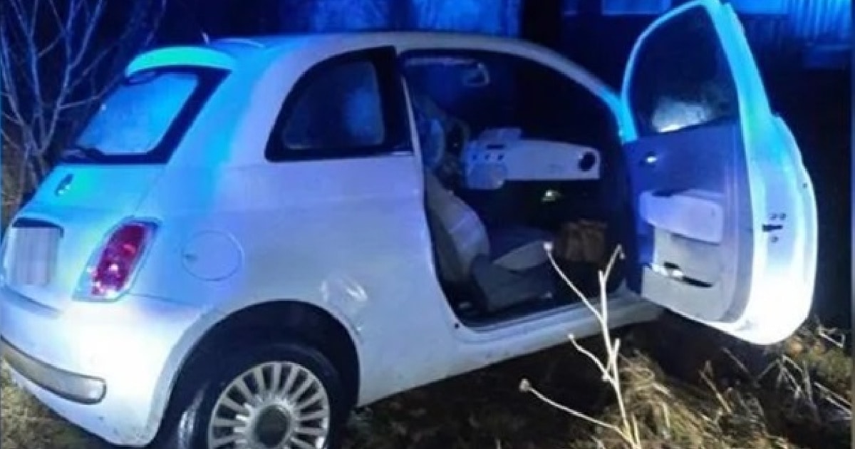 Kierowca Fiat 500 z portugalską rejestracją uciekł z prześladowań niemieckiej policji