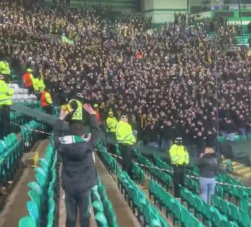 Mały fan Celticu w wyjątkowy sposób pożegnał się z fanami Young Boys