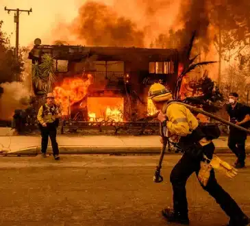 Za dolara dziennie amerykańscy więźniowie pomagają w gaszeniu pożarów w Los Angeles