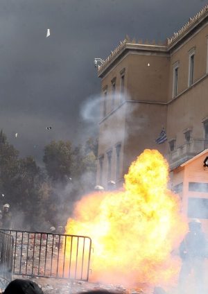 Ateny są na żelazku i ogniu z powodu wypadku pociągiem w 2023 roku