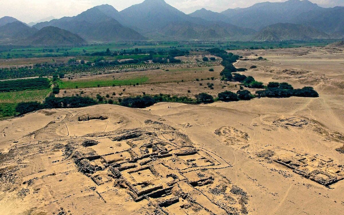 Pyramid odkryty podczas ssania pochodzi z najstarszej cywilizacji Ameryki