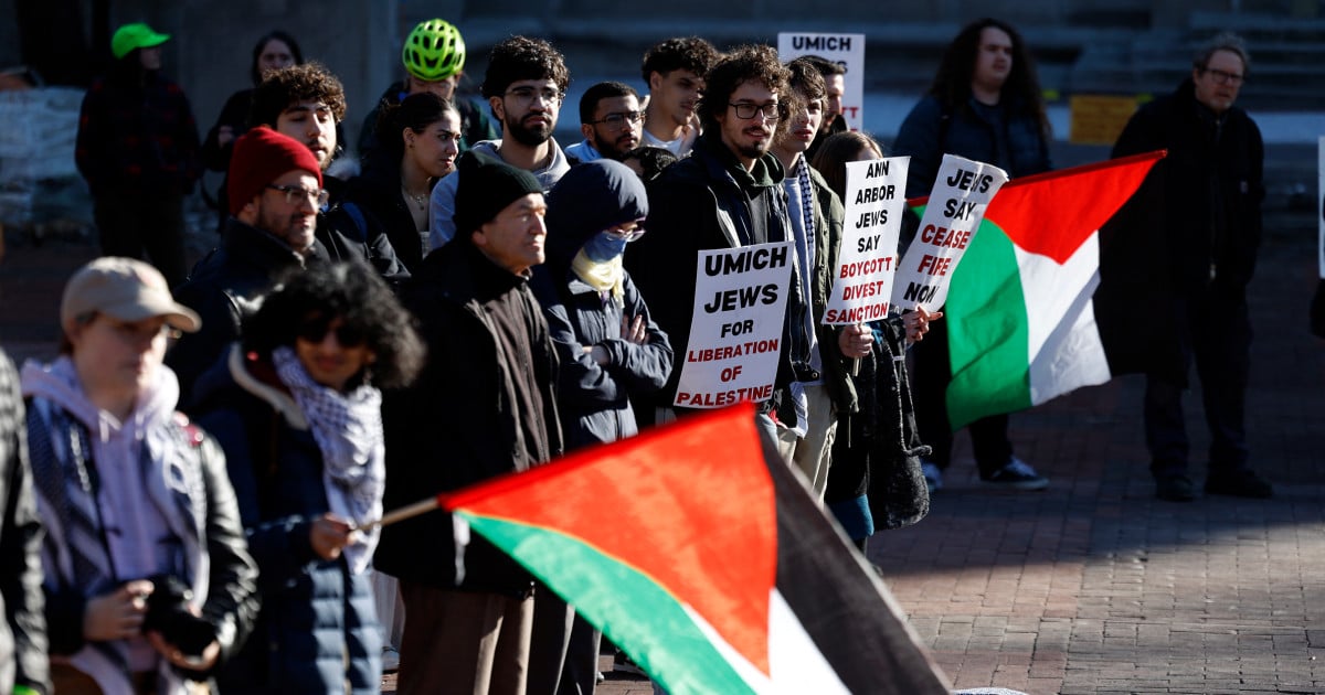 ACLU SUES University of Michigan o zakazy kampusowe dla pro-palestyńskich protestujących