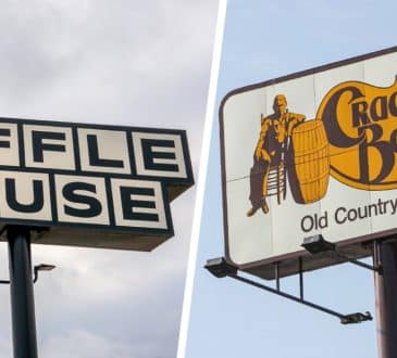 Cracker Barrel Eggs na Waffle House nad dopłatą: „Nic gościnnego w tym”