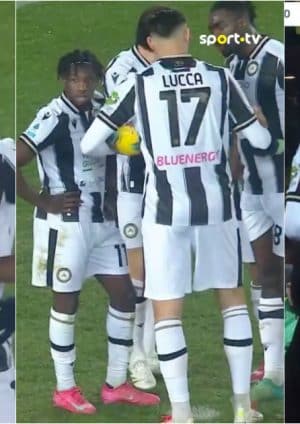 Udinese „kradnie” karę dla kolegi, świętuje sam i zostaje zastąpiony