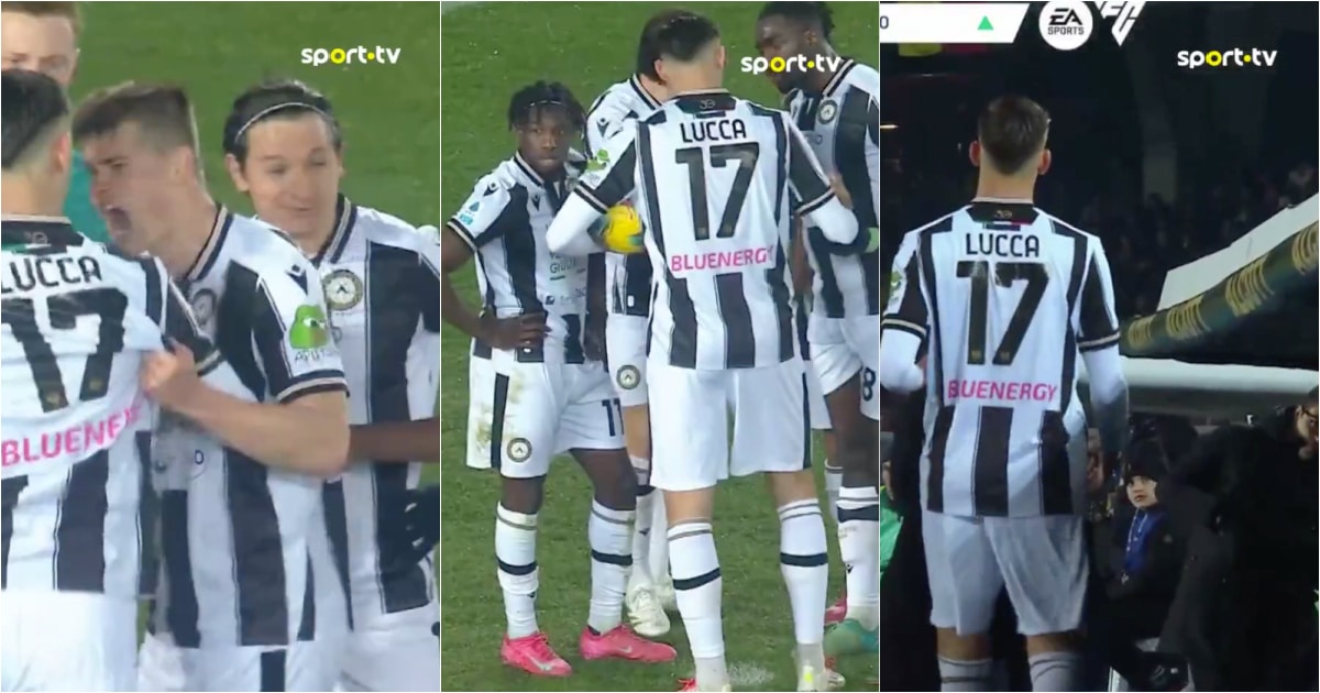 Udinese „kradnie” karę dla kolegi, świętuje sam i zostaje zastąpiony