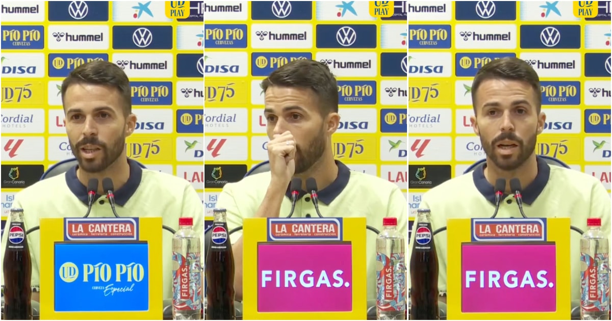 Las Palmas Player zawiera konferencję prasową i informuje, że rak powrócił