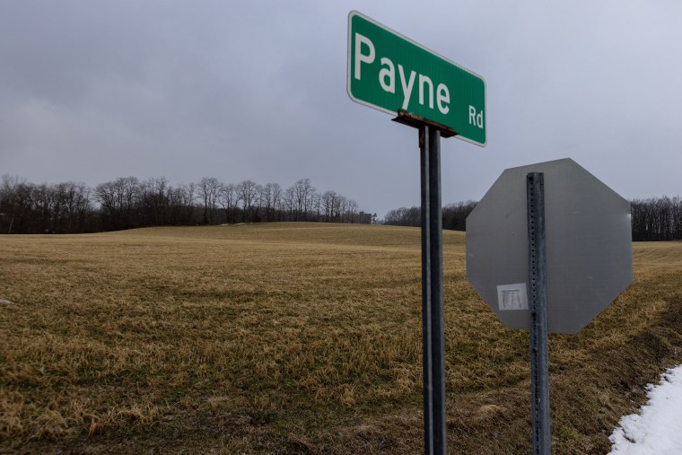 Payne Road w hrabstwie Yates, NY 