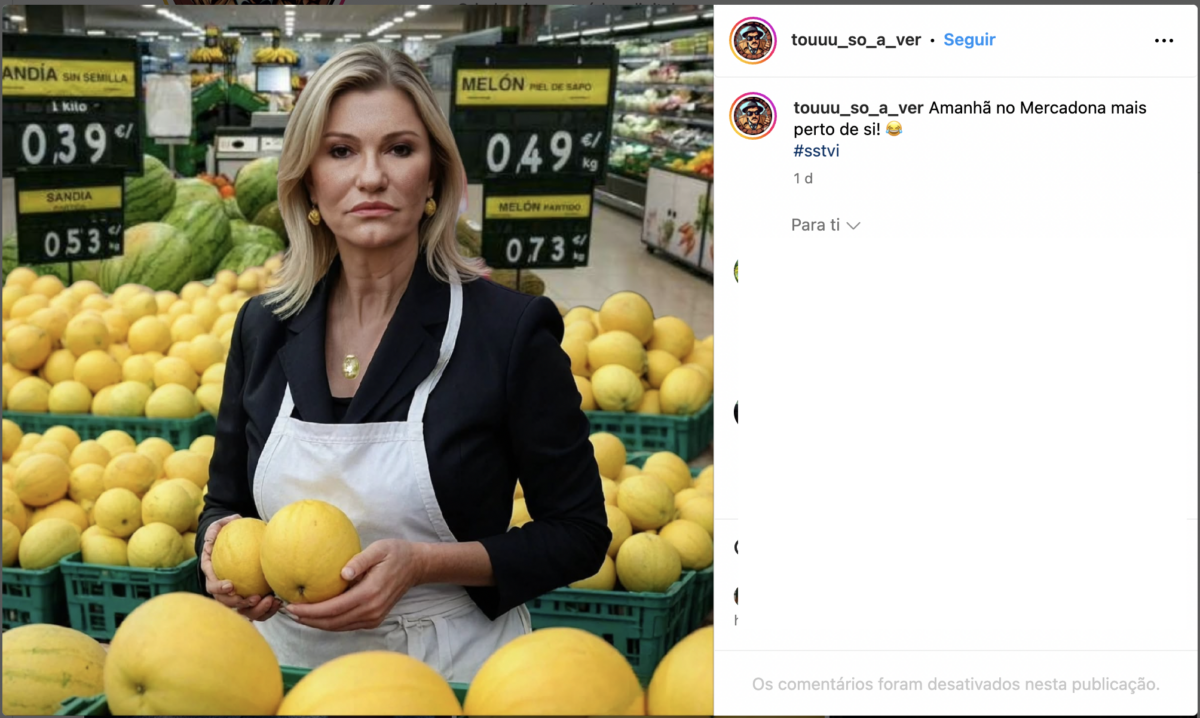 Melon? Cinha Jardim reaguje na ‘ i żałuje drugiego miejsca Miguela Vicente: “