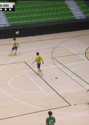 Młody António Rufino strzelił epickiego gola dzięki sportowi Futsal U17