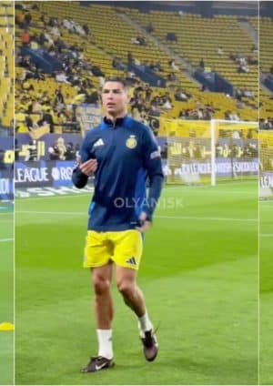 Ronaldo zaskakuje podwójnie podczas ocieplenia: „Nie jesteś taki jak ja. Jesteś bardzo brzydki! ”