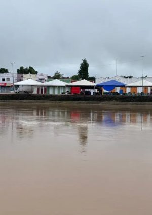 Rzeka Acre nadal rośnie w Rio Branco i osiąga 15,51 metrów; Poziom wzrósł o 11 centymetrów od ostatniego pomiaru